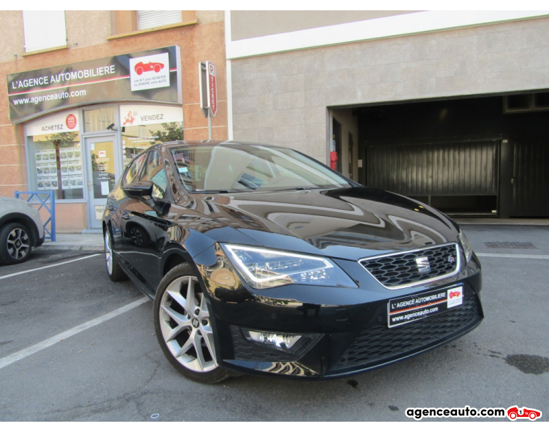 Achat voiture occasion, Auto occasion pas cher | Agence Auto Seat Leon 2.0 TDI FAP 150 FR Violet Année 2016 Manuelle Diesel