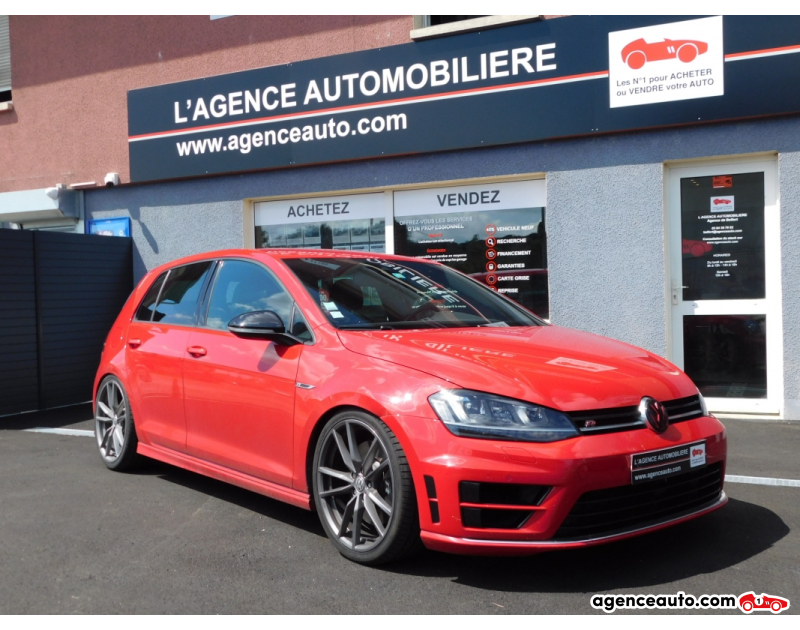 Achat voiture occasion, Auto occasion pas cher | Agence Auto Volkswagen Golf R 2.0 TSI 300cv  DSG6 Violet Année 2014 Automatique Essence