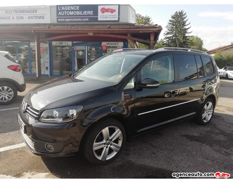 Achat voiture occasion, Auto occasion pas cher | Agence Auto Volkswagen Touran 2.0 TDI 140 FAP Carat Violet Année 2013 Manuelle Diesel