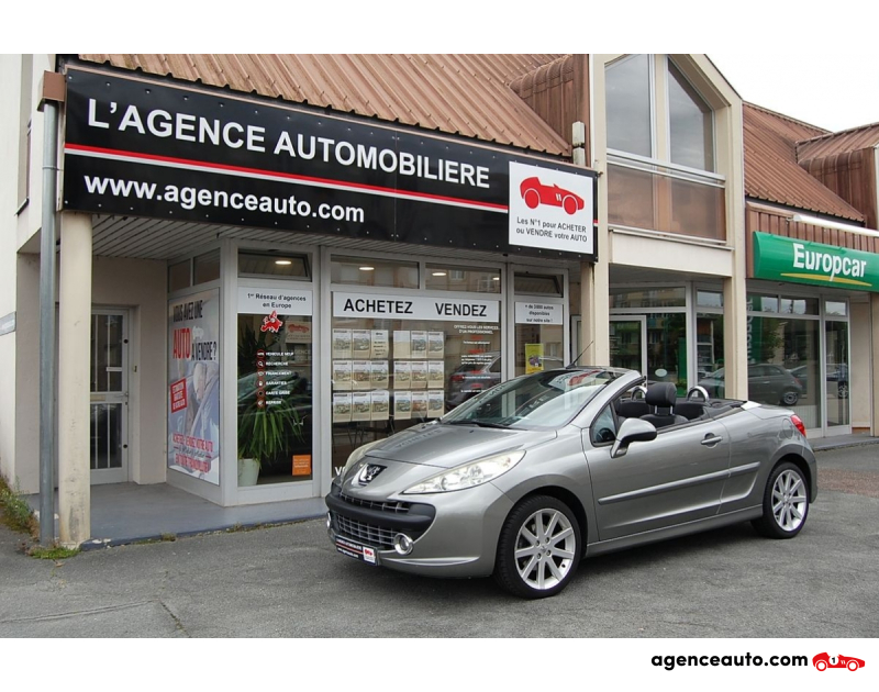 Achat voiture occasion, Auto occasion pas cher | Agence Auto Peugeot 207 CC 1.6 HDI 110 ROLAND GARROS Violet Année 2008 Manuelle Diesel