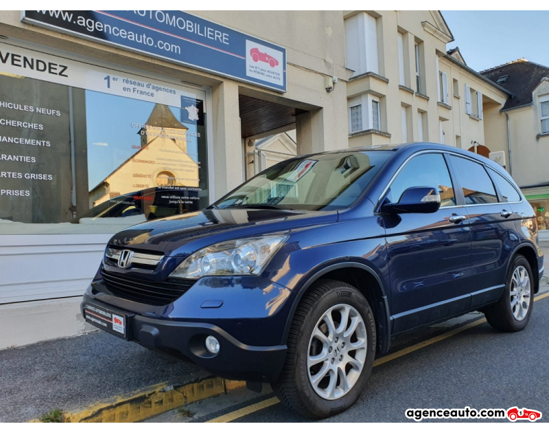Aankoop Gebruikte Auto, Goedkope Gebruikte Auto | Agence Auto Honda CRV 2.2 ictdi 140cv LUXURY 1ERE MAIN! Violet Jaar 2008 Manuelle Diesel
