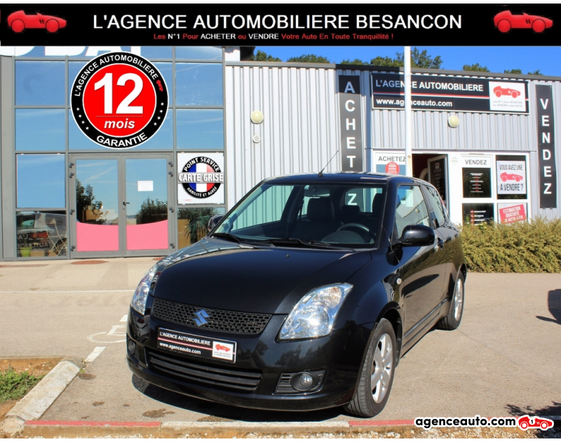 Gebrauchtwagenkauf, Günstige Gebrauchtwagen | Automobilienagentur Suzuki Swift 1.3 VVT GLX 92 Ch 3 Portes GPS Violet Jahr 2008 Manuelle Essence