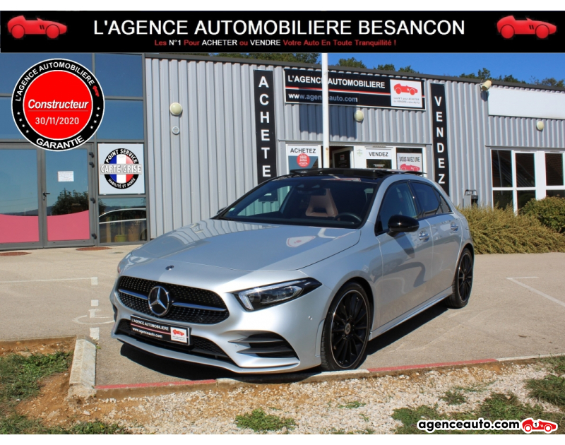 Achat voiture occasion, Auto occasion pas cher | Agence Auto Mercedes Classe A 200 163 ch AMG Line 7G-DCT Violet Année 2018 Automatique Essence