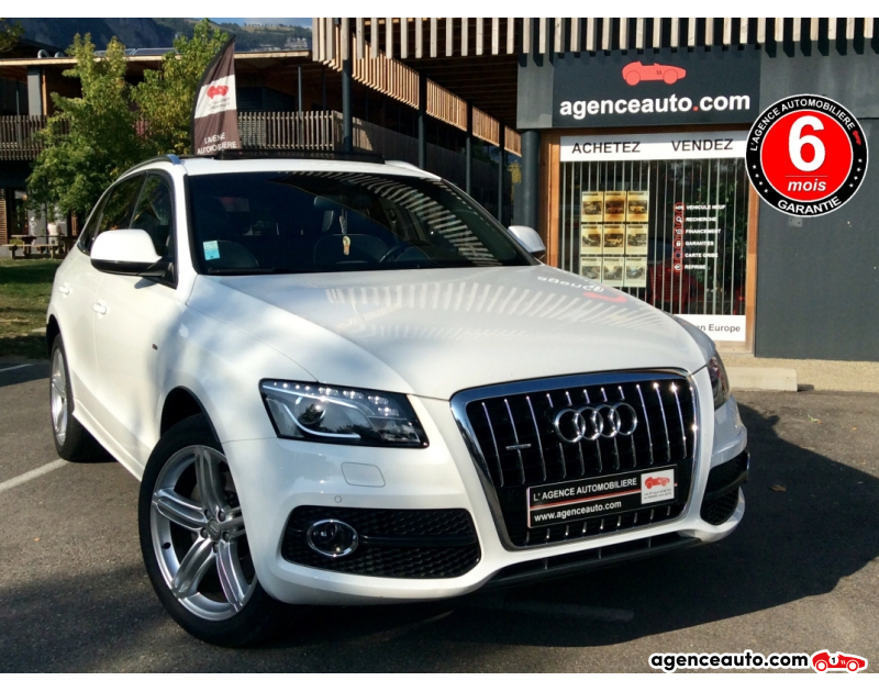 Compra de Coches Usados, Coches Usados Baratos %'|'% Agence Auto Audi Q5 3.0 V6 TDI 240 BVA Quattro Avus pck S-Line Violet Año 2012 Automatique Diesel