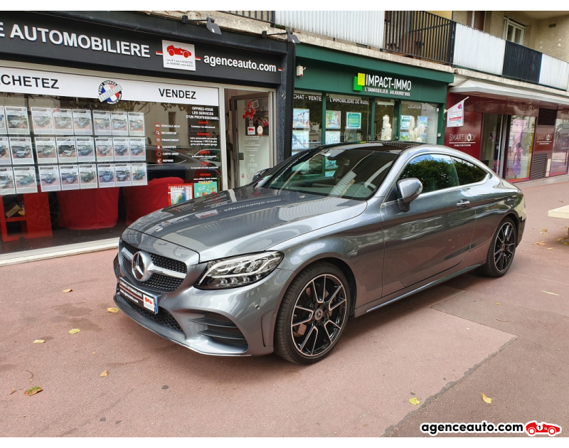 Compra de Carros Usados, Carros Usados Baratos | Auto Immo Mercedes Classe C 200 AMG LINE 9G-TRONIC Violet Ano 2018 Automatique Essence
