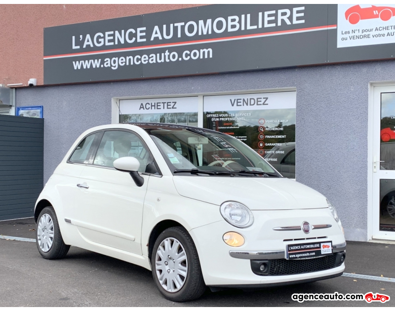 Compra de Carros Usados, Carros Usados Baratos | Auto Immo Fiat 500 0.9 TwinAir 85 Lounge Violet Ano 2011 Manuelle Essence