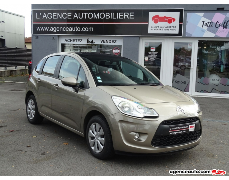 Achat voiture occasion, Auto occasion pas cher | Agence Auto Citroen C3 1.4 HDI 70 CV CONFORT Toit Zenith Violet Année 2010 Manuelle Diesel