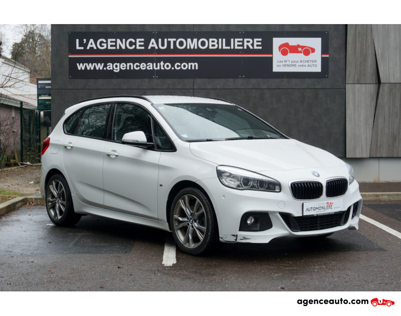 Acquisto Auto Usate, Auto Usate Economiche | Agenzia Automobiliare Bmw Série 2 Active Tourer 220d 190 ch Pack M SPORT- BVA Blanc Anno 2016 Automatique Diesel