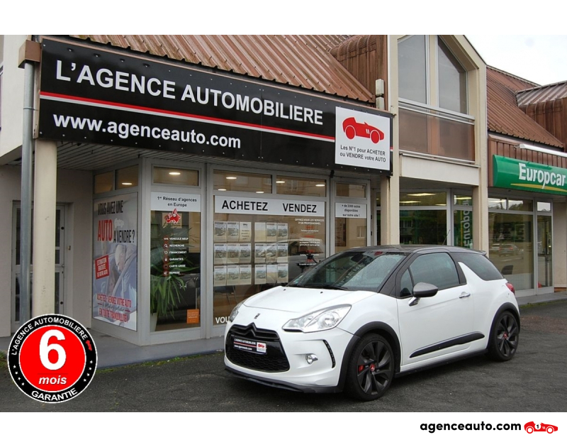 Compra de Coches Usados, Coches Usados Baratos %'|'% Agence Auto Citroen DS3 RACING 1.6 THP 202 CH Violet Año 2012 Manuelle Essence