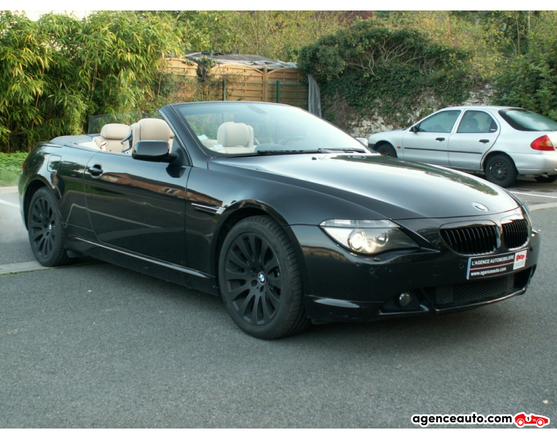 Aankoop Gebruikte Auto, Goedkope Gebruikte Auto | Agence Auto Bmw Série 6 645 CI Cabriolet Violet Jaar 2005 Manuelle Essence