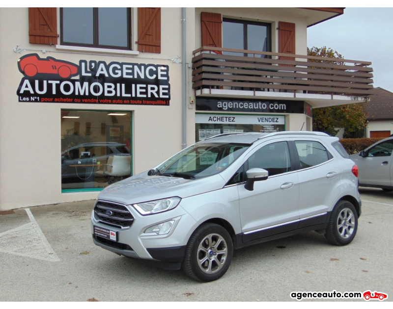 Compra de Coches Usados, Coches Usados Baratos %'|'% Agence Auto Ford Ecosport 1.0 Ecoboost 125ch TITANIUM Violet Año 2018 Manuelle Essence