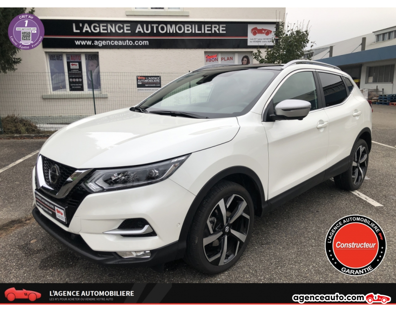 Achat voiture occasion, Auto occasion pas cher | Agence Auto Nissan Qashqai 1.2 DIG-T Xtronic CVT 115 TEKNA+ Violet Année 2018 Automatique Essence