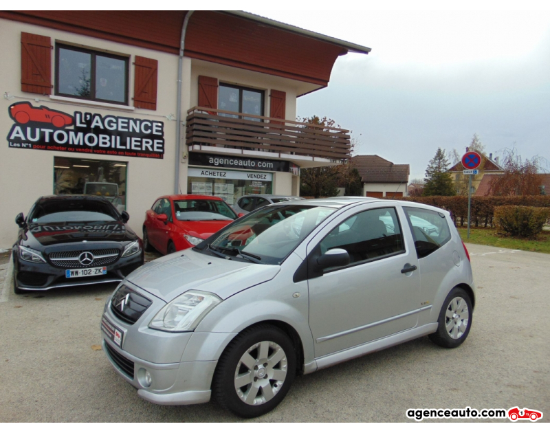 Aankoop Gebruikte Auto, Goedkope Gebruikte Auto | Agence Auto Citroen C2 1.4 75 CV VTR Violet Jaar 2009 Manuelle Essence