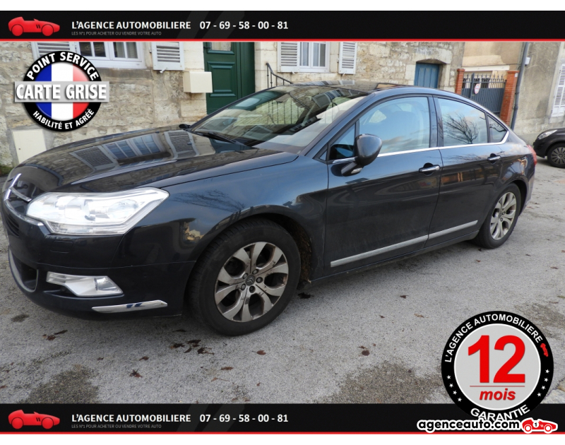 Achat voiture occasion, Auto occasion pas cher | Agence Auto Citroen C5 2.0 140 exclusive Violet Année 2008 Manuelle Diesel