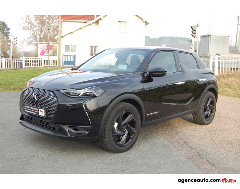 Achat voiture occasion, Auto occasion pas cher | Agence Auto DS DS 3 1.2 130 EAT8 LA PREMIERE Noir Année 2019 Automatique Essence