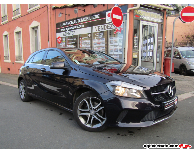 Achat voiture occasion, Auto occasion pas cher | Agence Auto Mercedes Classe A 180D Finition Inspiration BVM 6. Violet Année 2016 Manuelle Diesel
