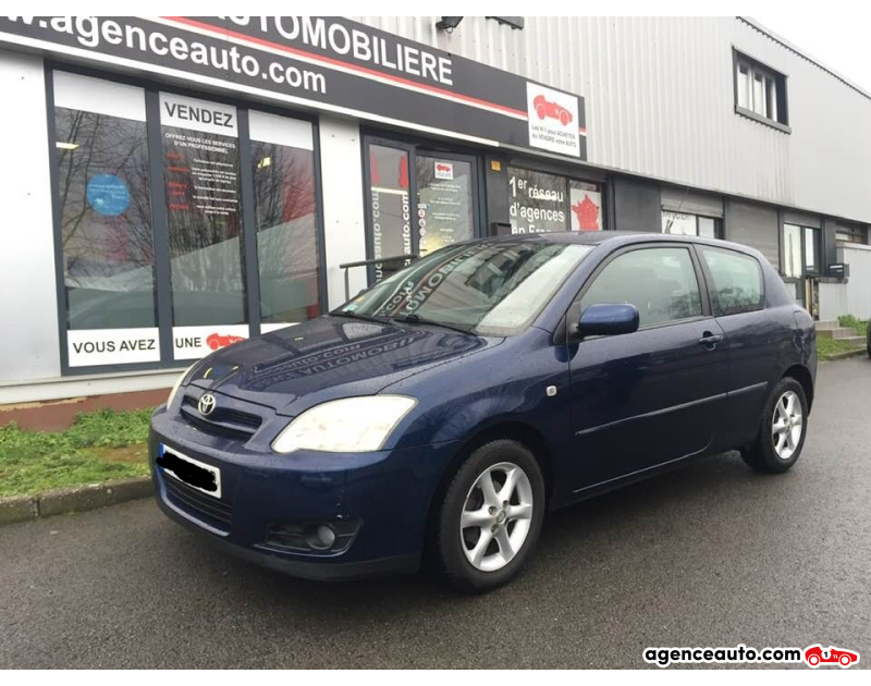 Achat voiture occasion, Auto occasion pas cher | Agence Auto Toyota Corolla 1.6 VVTI 110 CH Violet Année 2005 Manuelle Essence