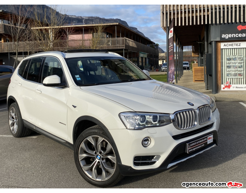 Achat voiture occasion, Auto occasion pas cher | Agence Auto Bmw X3 35d Xdrive 313 ch X line BVA Violet Année 2015 Automatique Diesel
