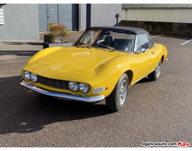 Aankoop Gebruikte Auto, Goedkope Gebruikte Auto | Agence Auto Fiat Dino Spider 2000 Violet Jaar 1967 Manuelle Essence