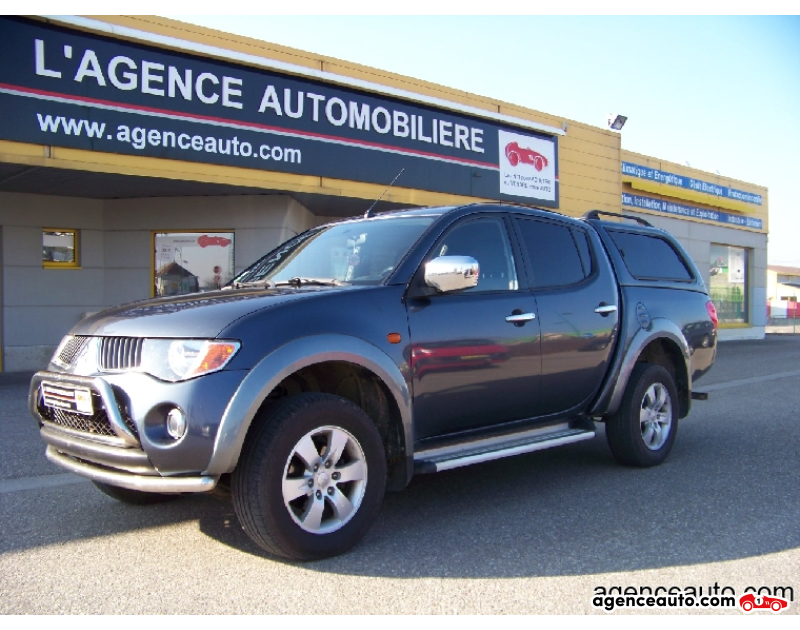Gebrauchtwagenkauf, Günstige Gebrauchtwagen | Automobilienagentur Mitsubishi L200 2.5 DI-D Double Cab Intense 170 Violet Jahr 2006 Manuelle Essence