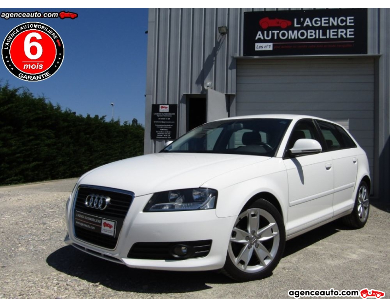 Achat voiture occasion, Auto occasion pas cher | Agence Auto Audi A3 sportback 1.6 TDI 105 Ambition Violet Année 2010 Manuelle Diesel