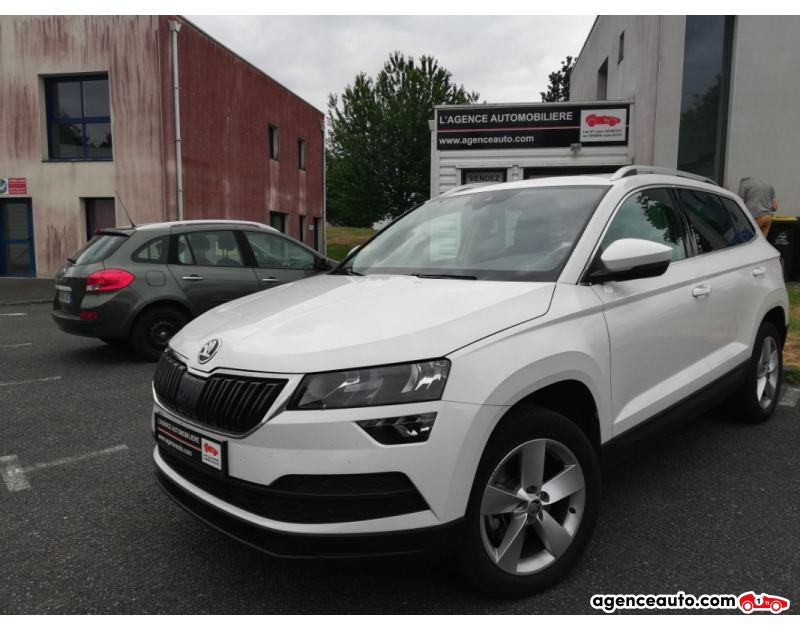 Achat voiture occasion, Auto occasion pas cher | Agence Auto Skoda Karoq 1,6 TDI Business DSG7 Violet Année 2018 Automatique Diesel