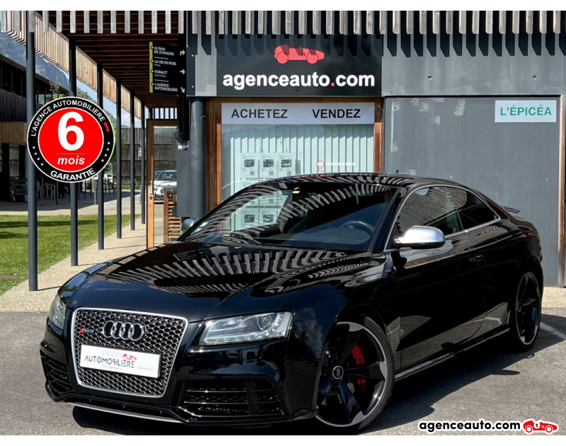 Achat voiture occasion, Auto occasion pas cher | Agence Auto Audi RS5 4.2 V8 450 Quattro S-Tronic / Capristo Noir Année 2011 Automatique Essence