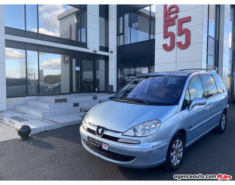 Aankoop Gebruikte Auto, Goedkope Gebruikte Auto | Agence Auto Peugeot 807 2.2 HDI Norwest 1ere main Distri ok Bleu Jaar 2006 Manuelle Diesel