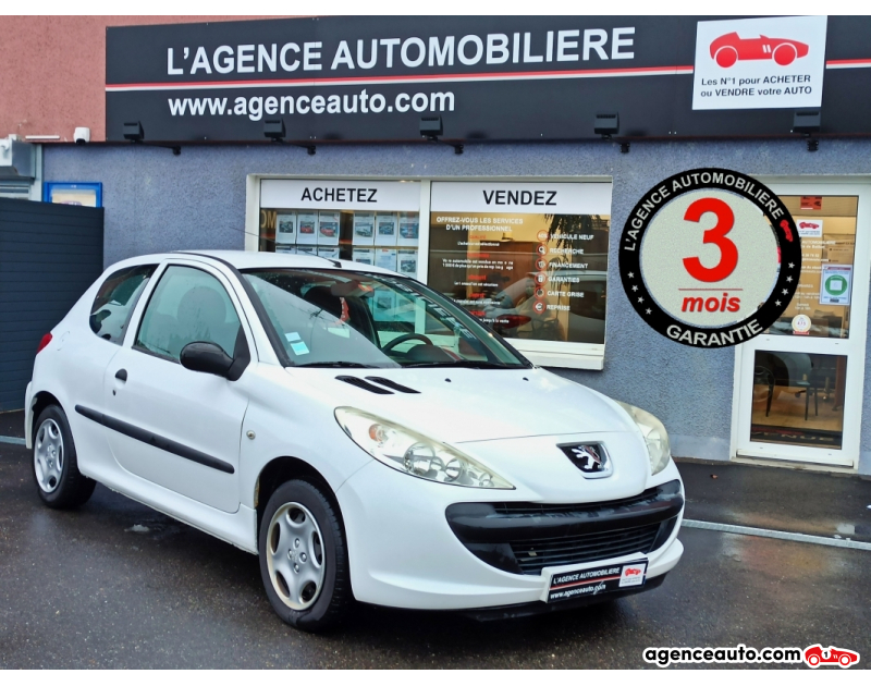 Achat voiture occasion, Auto occasion pas cher | Agence Auto Peugeot 206 + 1.1 60 URBAN 2EME MAIN Blanc Année 2011 Manuelle Essence