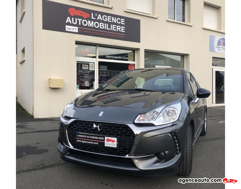 Achat voiture occasion, Auto occasion pas cher | Agence Auto Citroen DS3 1.2 VTi PureTech 12V Gris Année 2016 Manuelle Essence
