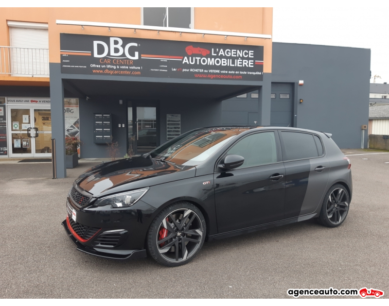 Achat voiture occasion, Auto occasion pas cher | Agence Auto Peugeot 308 1.6 THP GTI 16v S&S 270 cv Noir Année 2016 Manuelle Essence
