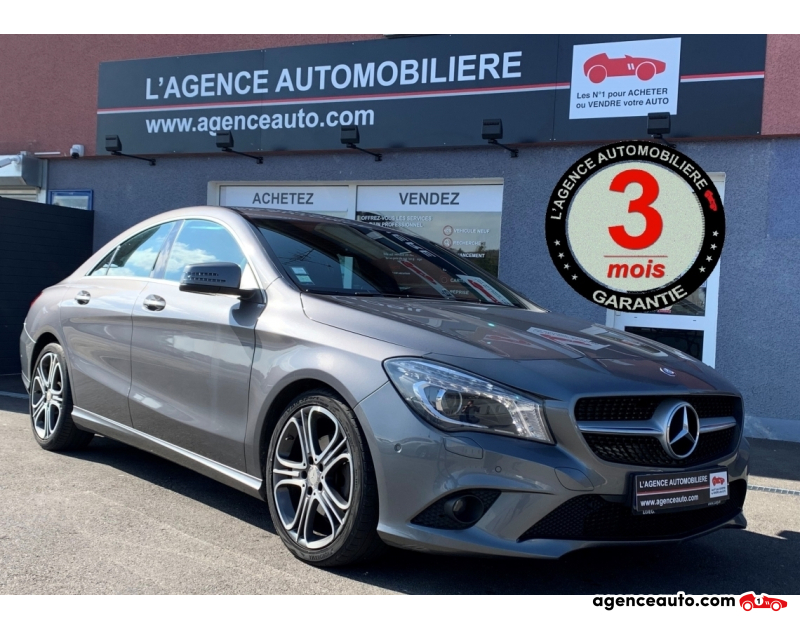 Achat voiture occasion, Auto occasion pas cher | Agence Auto Mercedes Classe CLA 180 Sensation 7G-DCT Gris Année 2014 Automatique Essence