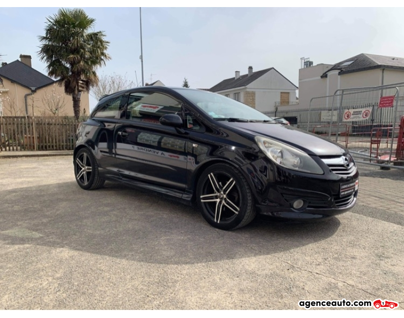Achat voiture occasion, Auto occasion pas cher | Agence Auto Opel Corsa 1.7L CDTI 125 CH GSI Noir Année 2008 Manuelle Diesel
