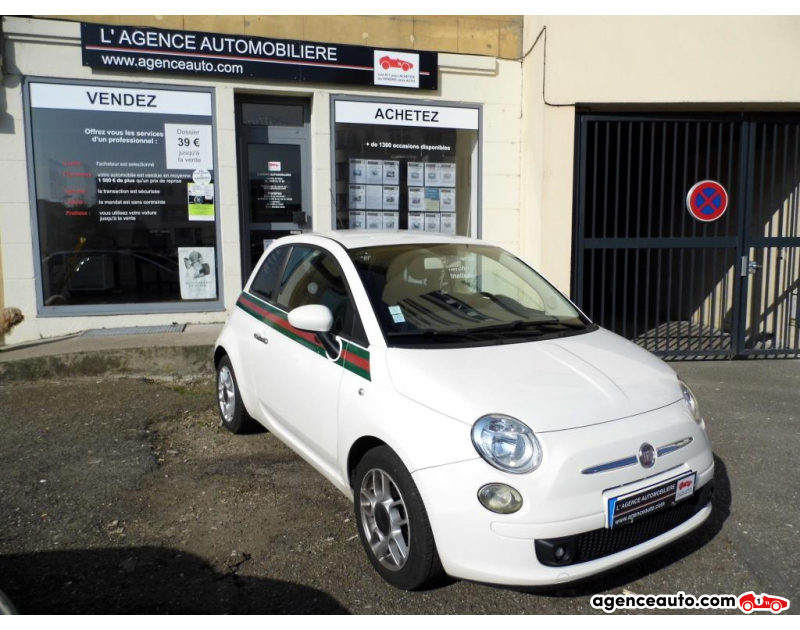 Achat voiture occasion, Auto occasion pas cher | Agence Auto Fiat 500 GUCCI Violet Année 2008 Manuelle Essence