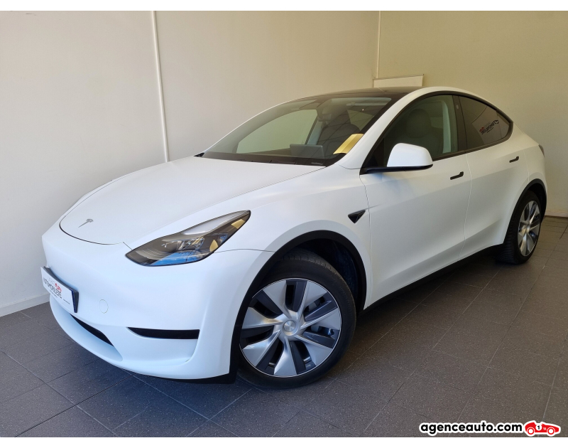 Achat voiture occasion, Auto occasion pas cher | Agence Auto Tesla Model Y Standard 299 cv BA Propulsion Blanc Année 2023 Automatique Électrique
