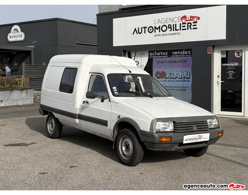 Compra de Coches Usados, Coches Usados Baratos %'|'% Agence Auto Citroen C15 1.9D 60 FIRST - DEUXIEME MAIN Blanc Año 2002 Manuelle Diesel