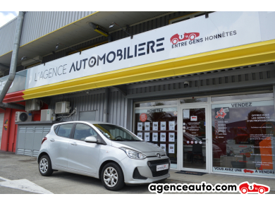 Achat voiture occasion, Auto occasion pas cher | Agence Auto Hyundai I10 i10 1.0 66ch Intuitive Gris Année : 2019 Manuelle Essence