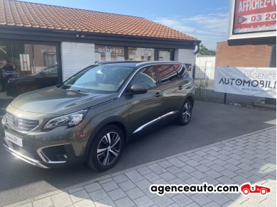 Achat voiture occasion, Auto occasion pas cher | Agence Auto Peugeot 5008 1.6 BlueHdi 120 ALLURE S&S BVM6 7 PLACES Gris Année: 2017 Manuelle Diesel