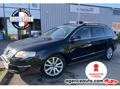 Achat voiture occasion, Auto occasion pas cher | Agence Auto Volkswagen Passat 2.0 TDi 140 cv SW CONFORT Noir Année : 2006 Manuelle Diesel
