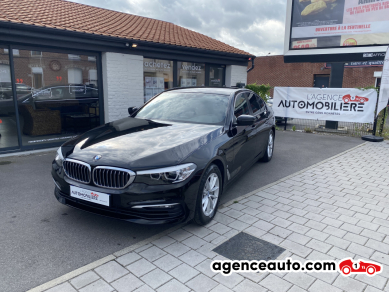 Achat voiture occasion, Auto occasion pas cher | Agence Auto Bmw Série 5 530E IPERFORMANCE 252 ch BVA8 Lounge HYBRIDE Noir Année: 2019 Automatique Hybride rechargeable