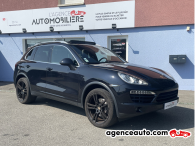 Achat voiture occasion, Auto occasion pas cher | Agence Auto Porsche Cayenne 3.0 D V6 245ch TIPTRONIC S origine France Noir Année: 2013 Automatique Diesel