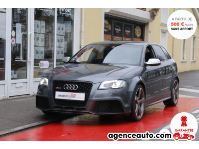 Audi RS3 sportback (8P) 2.5 TFSI 340 Quattro S-TRONIC 7 (Carnet complet, Meplat, Rotor 19")