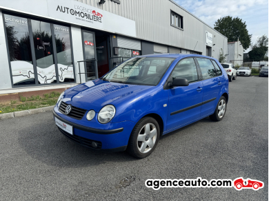 Achat voiture occasion, Auto occasion pas cher | Agence Auto Volkswagen Polo 1.4 75CH CONFORT CLIM Bleu Année: 2002 Manuelle Essence