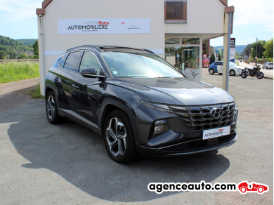 Achat voiture occasion, Auto occasion pas cher | Agence Auto Hyundai Tucson 1.6 CRDI 184 CH HYBRID 48 V N LINE EXECUTIVE HTRAC DCT7 Gris Année: 2021 Automatique Diesel, Hybride