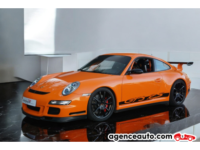 Gebrauchtwagenkauf, Günstige Gebrauchtwagen | Automobilienagentur Porsche 911 997.1 GT3 RS Origine France Orange Jahr : 2008 Hand-Schaltgetriebe Benzin