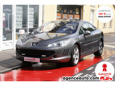 Peugeot 407 coupe GT 3.0 HDi V6 241 BVA (Toit ouvrant, Sièges chauffants/électriques/mémoire...)