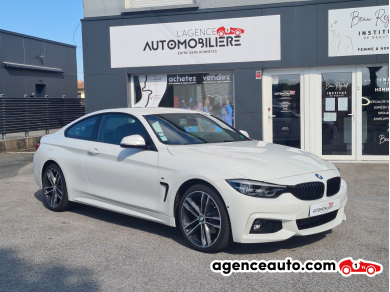 Achat voiture occasion, Auto occasion pas cher | Agence Auto Bmw Série 4 Coupé F32 420d xDrive 190 BVA8 M Sport Blanc Année: 2018 Automatique Diesel