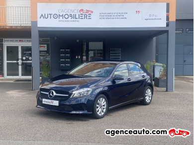 Achat voiture occasion, Auto occasion pas cher | Agence Auto Mercedes Classe A 180 1.6 122 CV Intuition / 2émeMain Bleu Année: 2018 Manuelle Essence