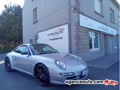 Achat voiture occasion, Auto occasion pas cher | Agence Auto Porsche 911 3.8 355 CARRERA S 997 Gris Année: 2004 Manuelle Essence