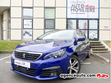 Achat voiture occasion, Auto occasion pas cher | Agence Auto Peugeot 308 II 1.5 BLUEHDI 130ch TECH EDITION EAT8 Bleu Année: 2019 Automatique Diesel